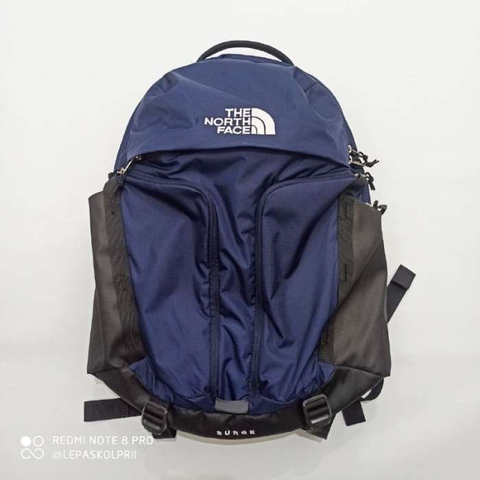 Tas Laptop Backpack The North Face Surge 2021 Original - Navy Men
