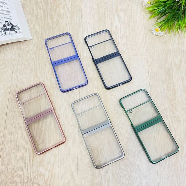 Hardcase Luxury Frame Samsung Z Flip Z Flip 3 Z Flip 4