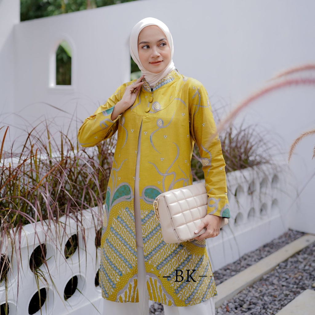 Batik tunik modern wanita premium | Batik tunik wanita terbaru kekinian | Batik tunik jumbo | Batik 