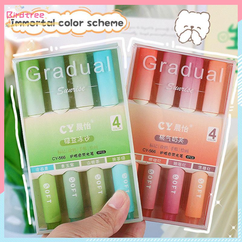 

[Readystock❤️COD]Morandi Eye Care Gradient Highlighter Student Highlight Marker Penanda Kepala Lembut Berkapasitas Besar- BS