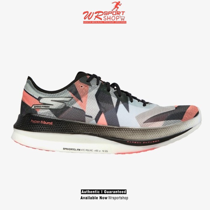 Skechers GOrun Speed Freek Mens Running - Black/Red ORIGINAL BNIB