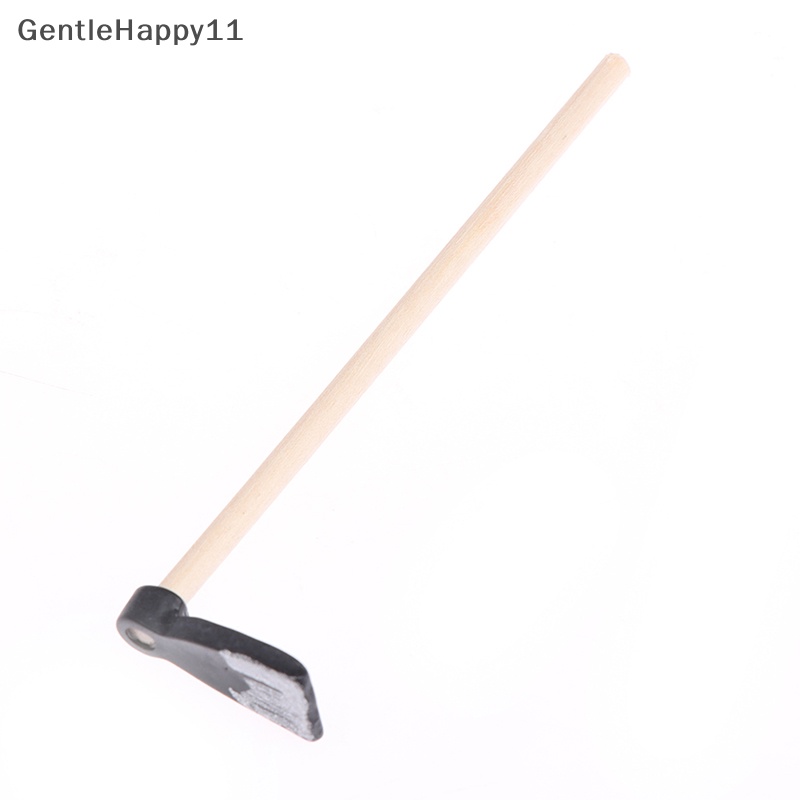 Gentlehappy1per12rumah Boneka Miniatur Cangkul Mini Simulasi Alat Pertanian Dekorasi Aksesoris id