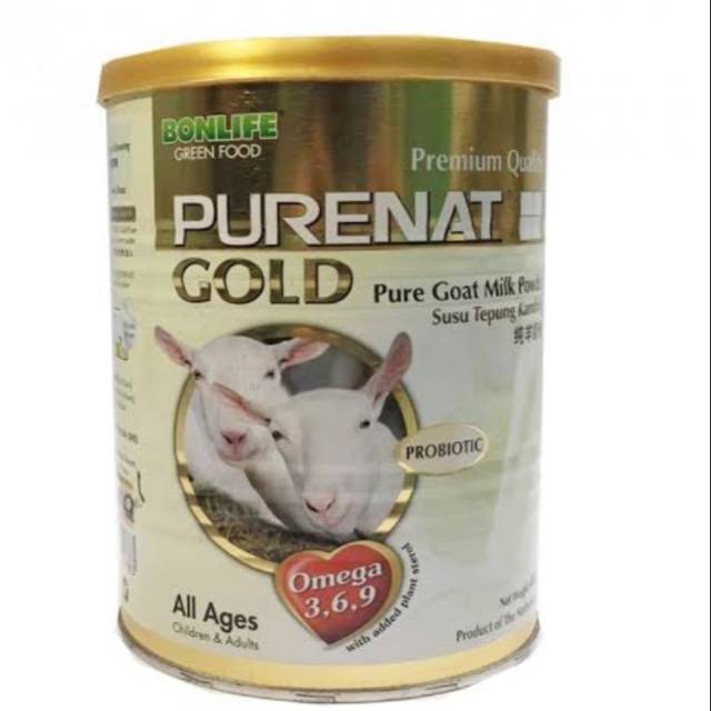 

Bonlife Purenat Gold Pure Goat Milk Powder 400g (CitraFood)
