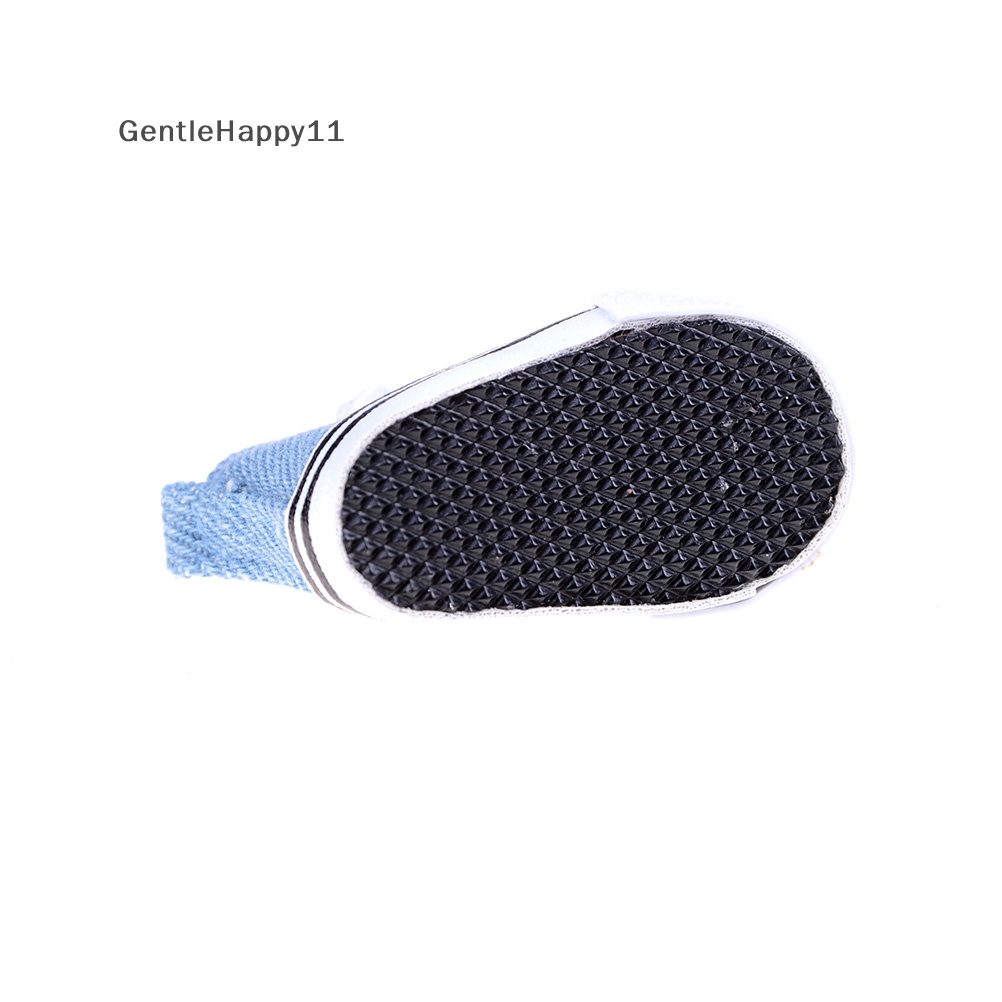 Sepatu Sneakers Aksesoris Boneka GentleHappy 5cm Untuk Boneka BJD, Mainan Sepatu Kanvas Mini Fashion id