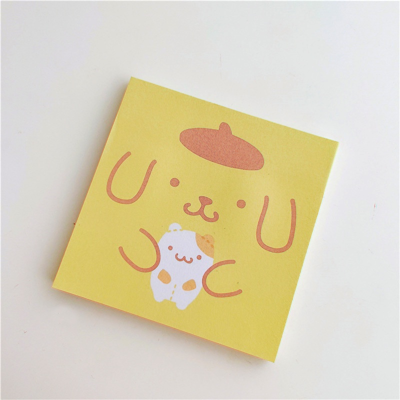 [21Gaya] 50lembar/buku Kartun Koleksi Boneka Lucu Sticky Note Portable Message Memo Kantor Kertas Pesan Alat Tulis Siswa