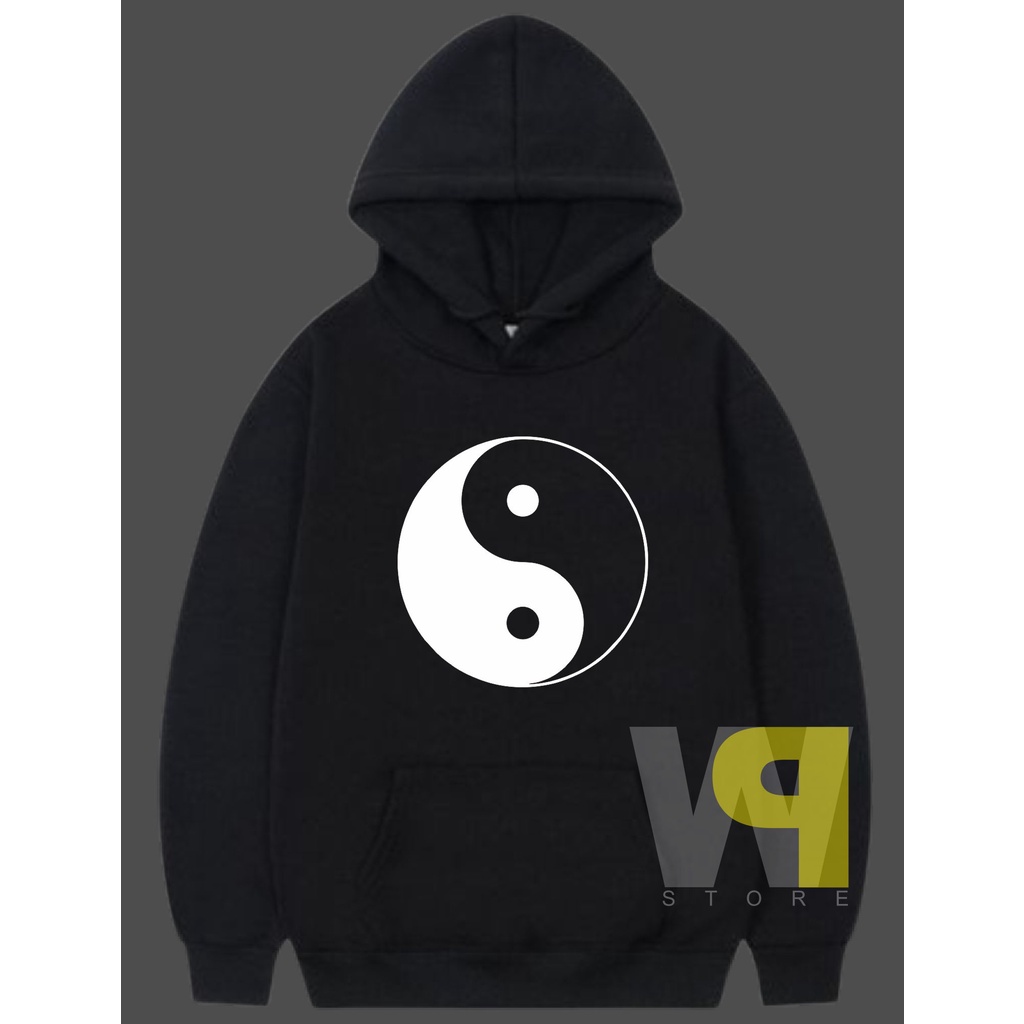 Jaket   Zipper   Hoodie  Sweater Yin Yang Shoulin