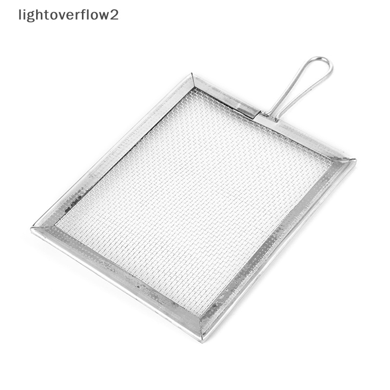 [lightoverflow2] Art Ceramic Glaze Sieve Stainless Steel Mud Mesh Strainer Alat Tembikar [ID]