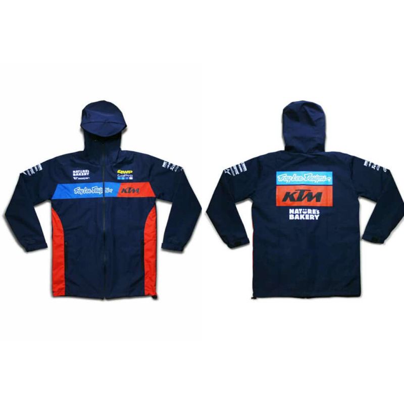 JAKET WATERPROFF KTM TLD NAVY  - WATERPROFF - JAKET TRAIL - OFFROAD - MOTOCROSS
