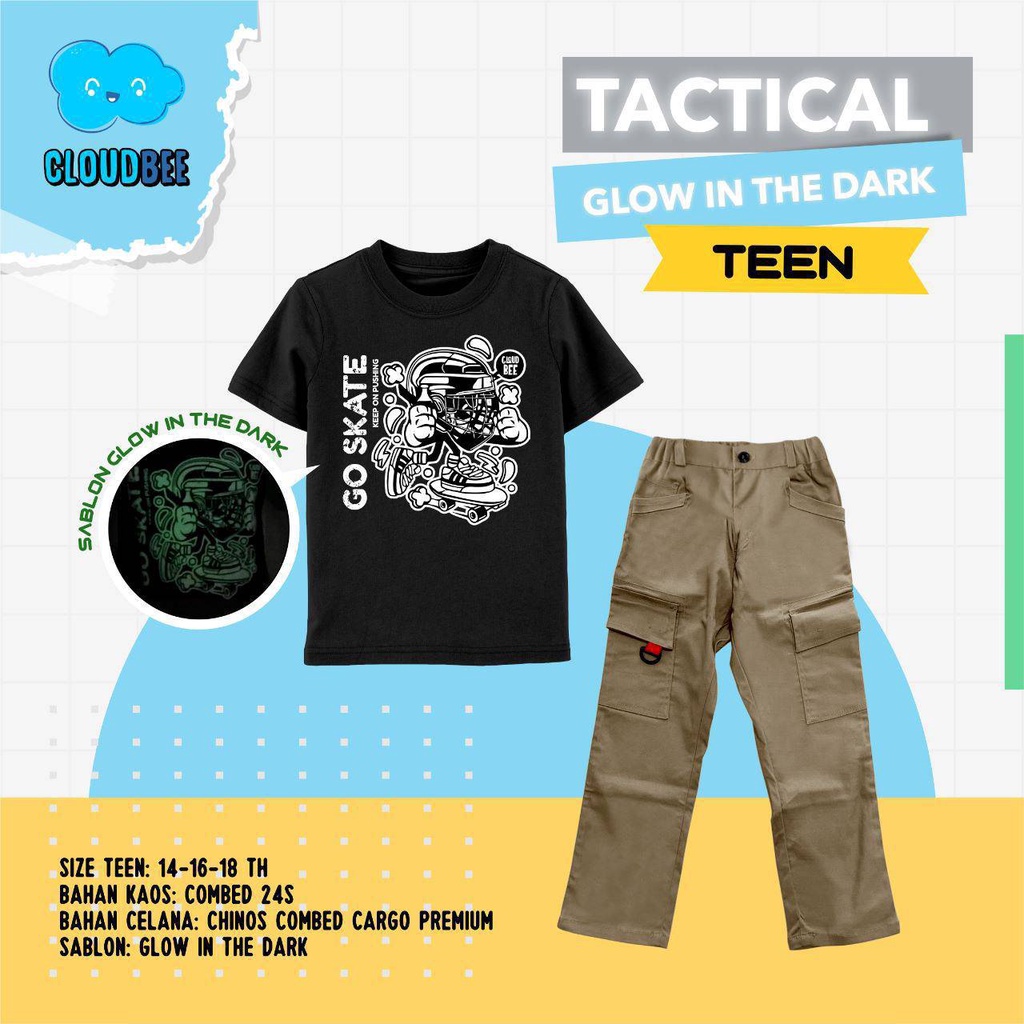 Set Tactical Glow In The Dark Cloudbee