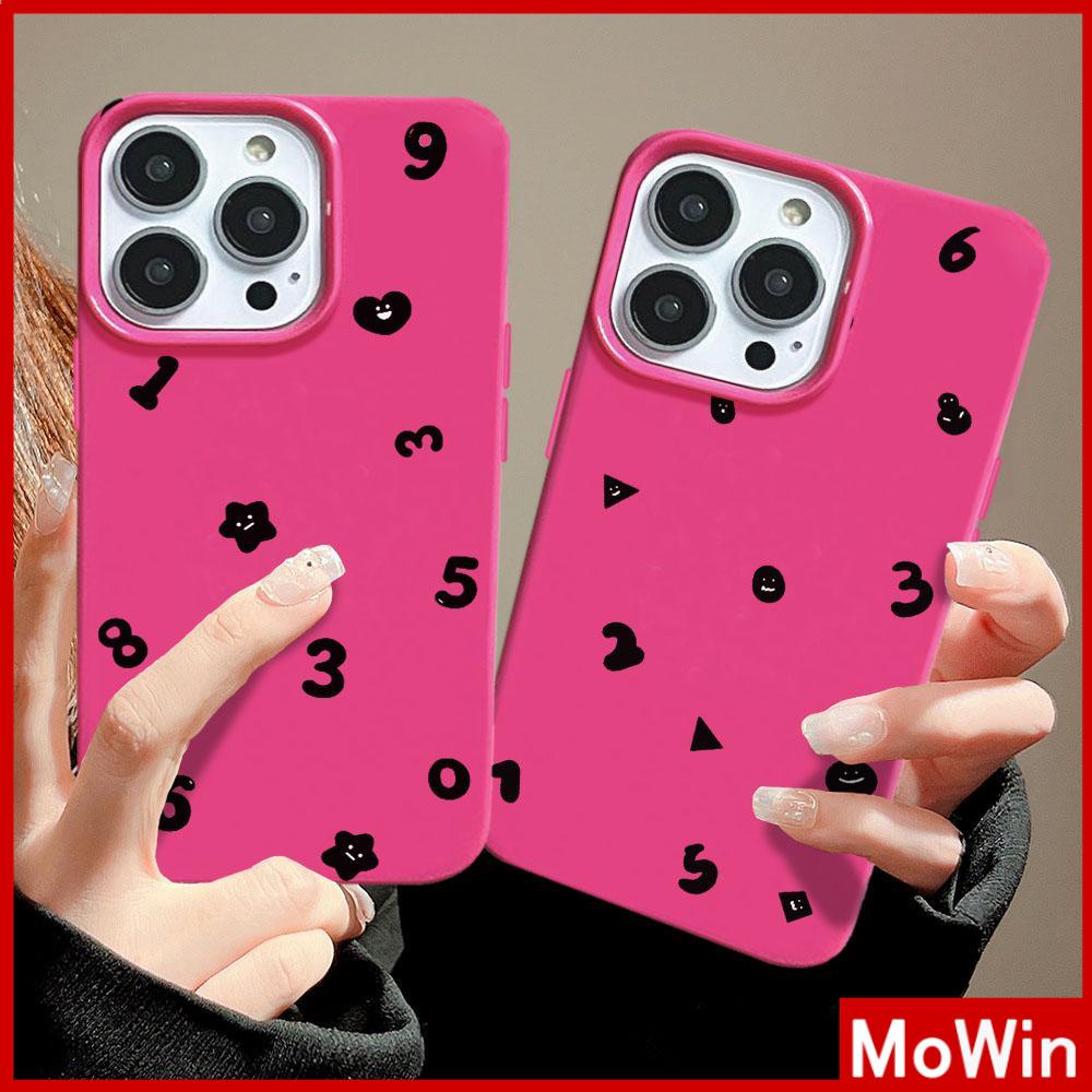 For iPhone 14 Pro Max iPhone Case Black Pink Glossy TPU Soft Case Shockproof Protection Camera Cute Smiley Compatible with iPhone 13 Pro max 12 Pro Max 11 xr xs max 7Plus 8Plus