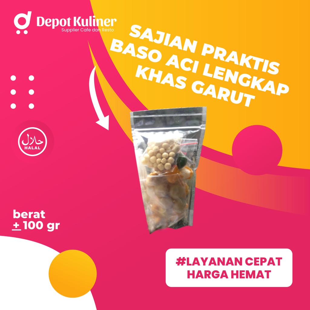 Baso Aci Garut Bocigar Termurah Topping Melimpah