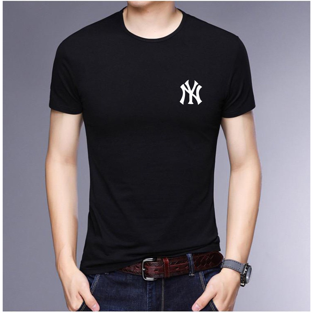 Bisa Bayar Di tempat/ BS//TERLARIS//BAJU KAOS NY TANGAN PENDEK PRIA DAN WANITA//GOOD QUALITY