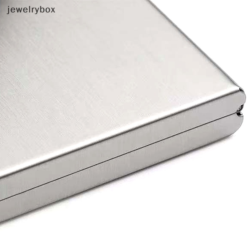 [jewelrybox] Fashion Aluminium Antik Card Holder Wanita Pria Logam Sapi Kredit Butik