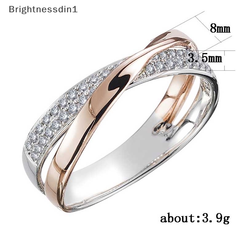 [Brightnessdin1] Penurunan Berat Badan Kristal Berlian Imitasi Cincin Pelangsing Kesehatan Cincin Butik Perhiasan Magnetik