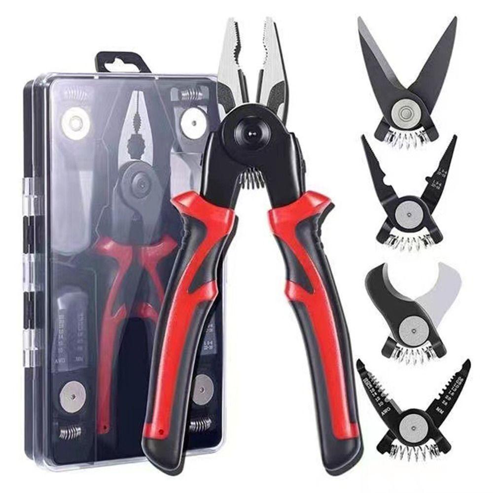 Populer Tang Set Kekerasan Tinggi Tergantikan Multi-Fungsional Wire Stripper