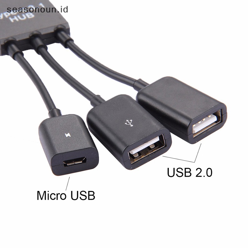 Konverter Kabel Adapter HUB OTG Seasonoun 3in1 3in1 3.1 Male to USB 2.0.