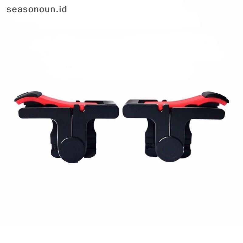 Seasonoun D9 Mobile Game Gamepad Trigger Joys Fire Button Controller Untuk PUBG S1.