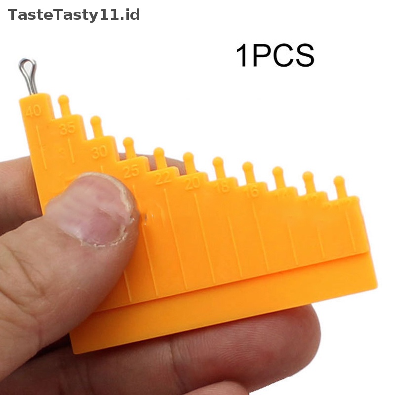 Tastetasty 1x Carp Fish Hook Knotg Alat Pengait Lapis Hair Holder Making Hook Chain Fish.