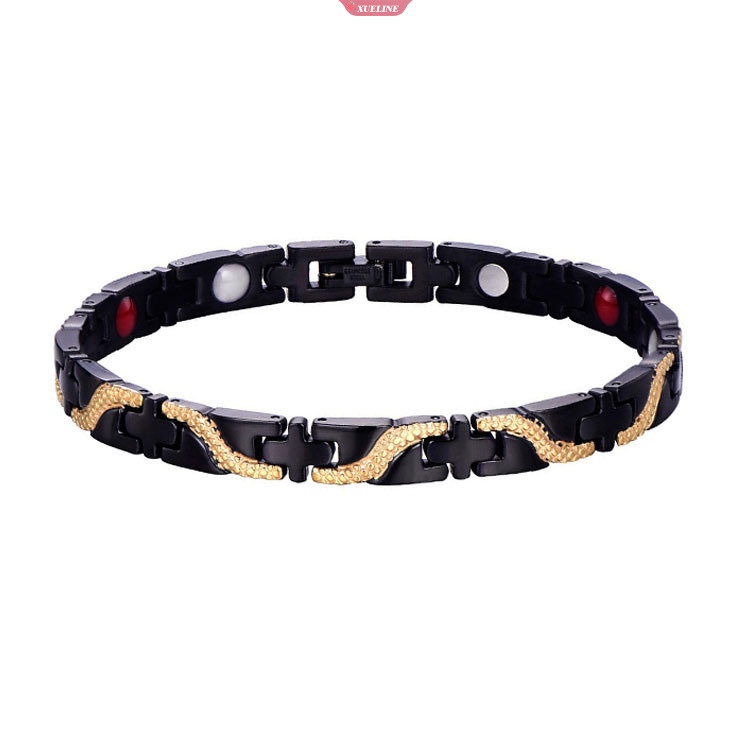 Gelang Magnet Penurunan Berat Badan Magnet Energi Perhiasan Wanita Terapi Magnet Kesehatan Magnetic Wellness Motif Naga Gelang Pria [ZXL]