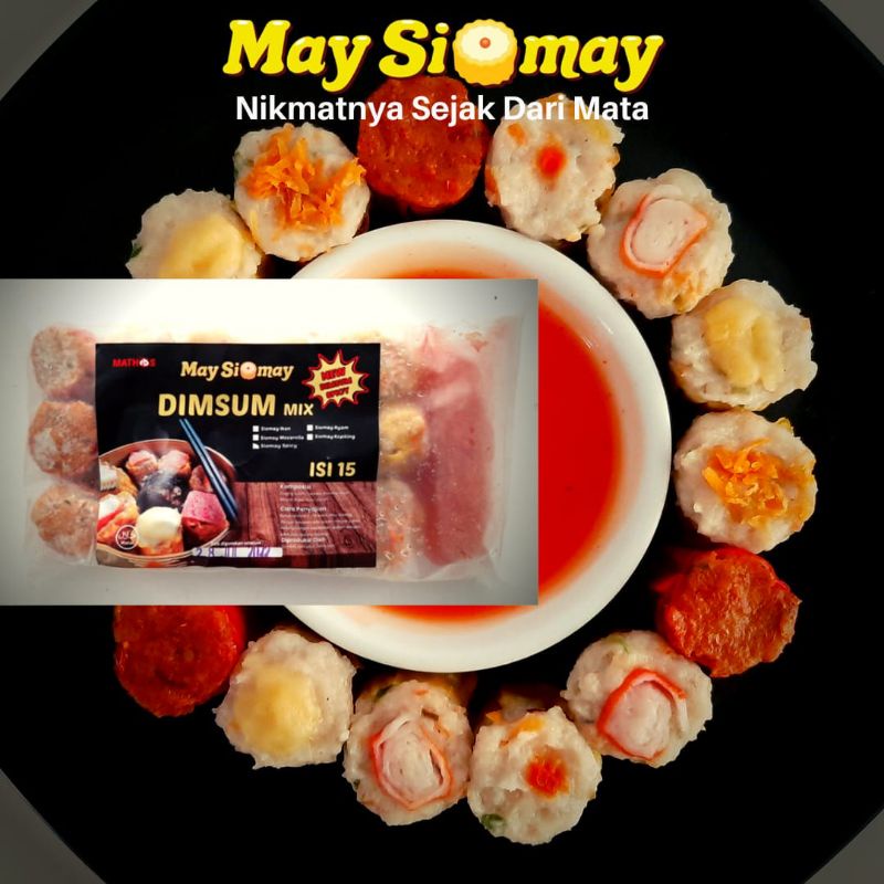 

Dimsum may siomay mix isi 15 - mathos