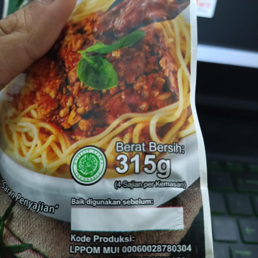 Resto Secret Recipe Saus Bolognese 315 gr Sauce Instant Aneka Pasta