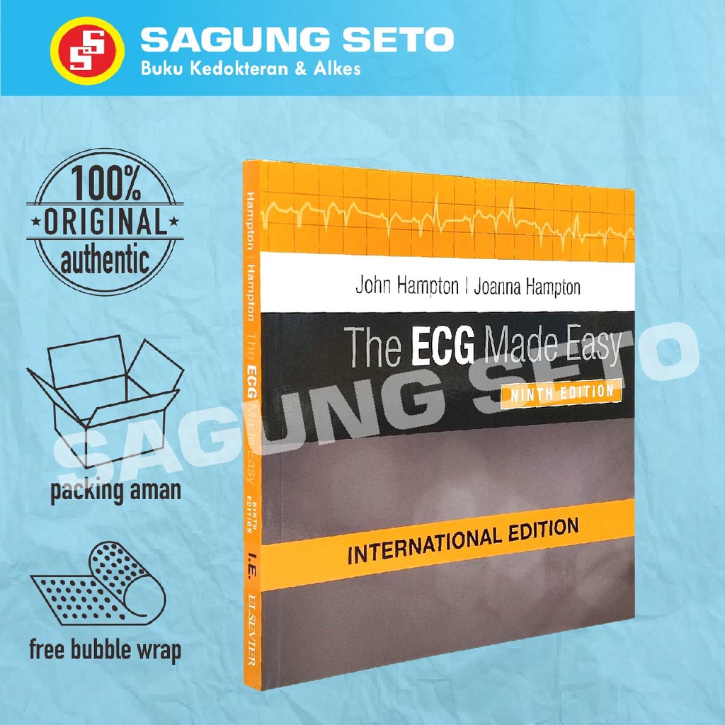 THE ECG MADE EASY 9ED INTERNATIONAL EDITION - HAMPTON