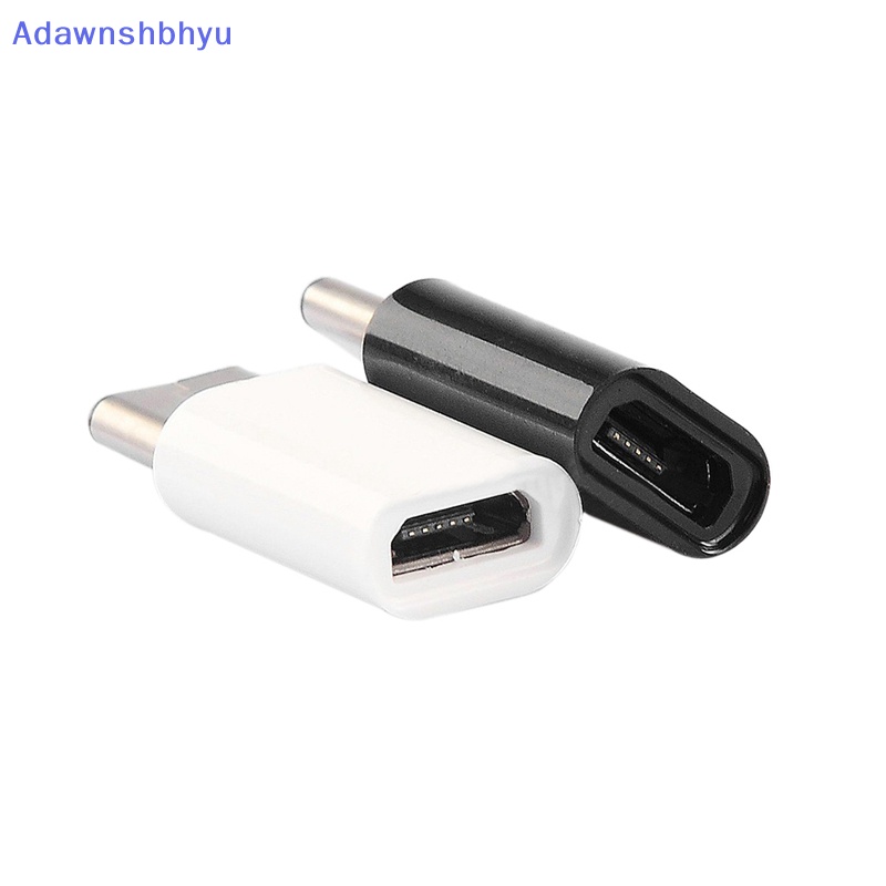 Adhyu USB 3.1 Type C Male to Micro USB Female Adapter Converter Konektor Data Adapter ID