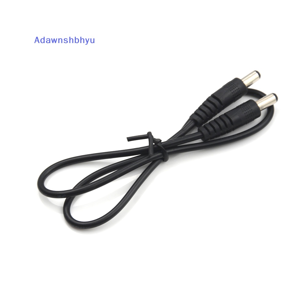 Adhyu 5.5 x 2.1mm Male To 5.5 x 2.1mm Male DC Power Plug CCTV Kabel Konektor ID