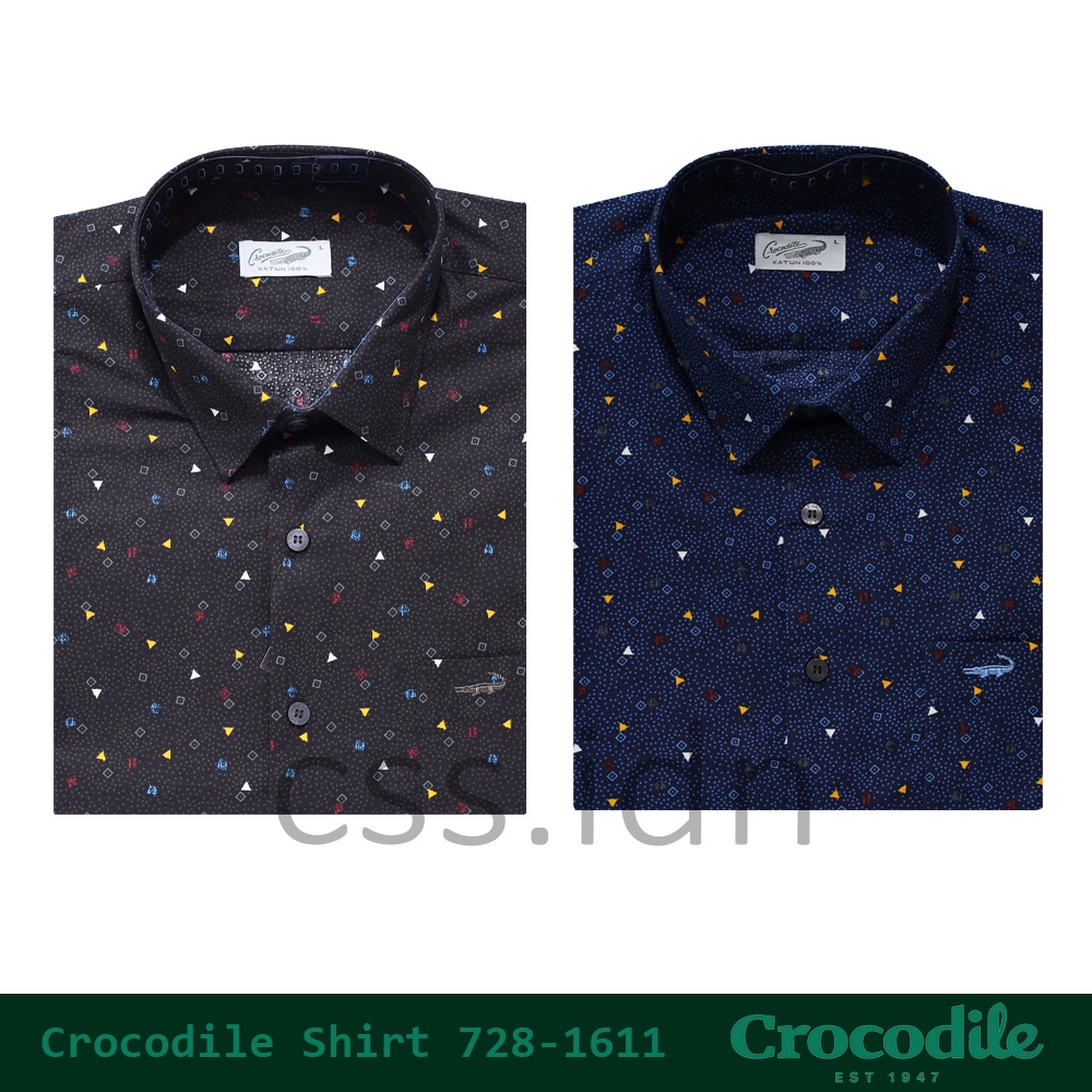 Kemeja Pria Lengan Pendek Crocodile 728-1611