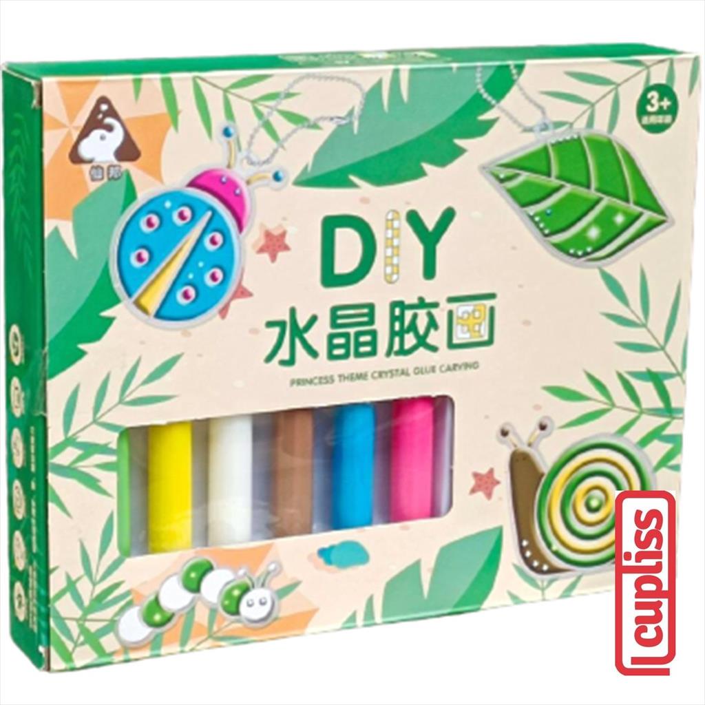 DIY Diamond Gel Serangga 12 pcs Mainan Edukasi Anak