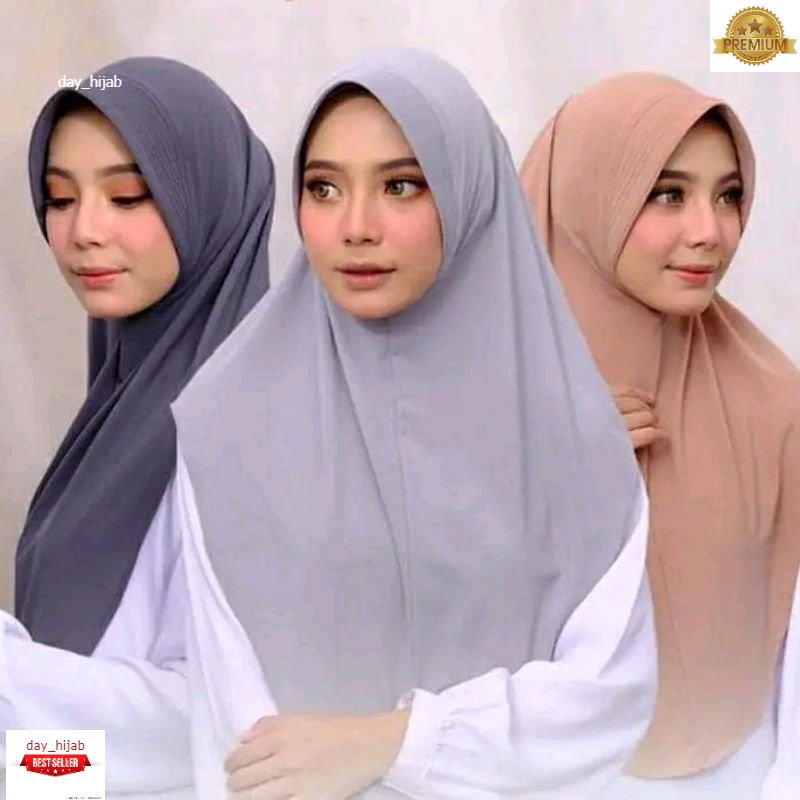 HIJAB INSTAN PAMELA SIMPLE PET POLOS / HIJAB INSTAN TERBARU / HIJAB INSTAN KEKINIAN