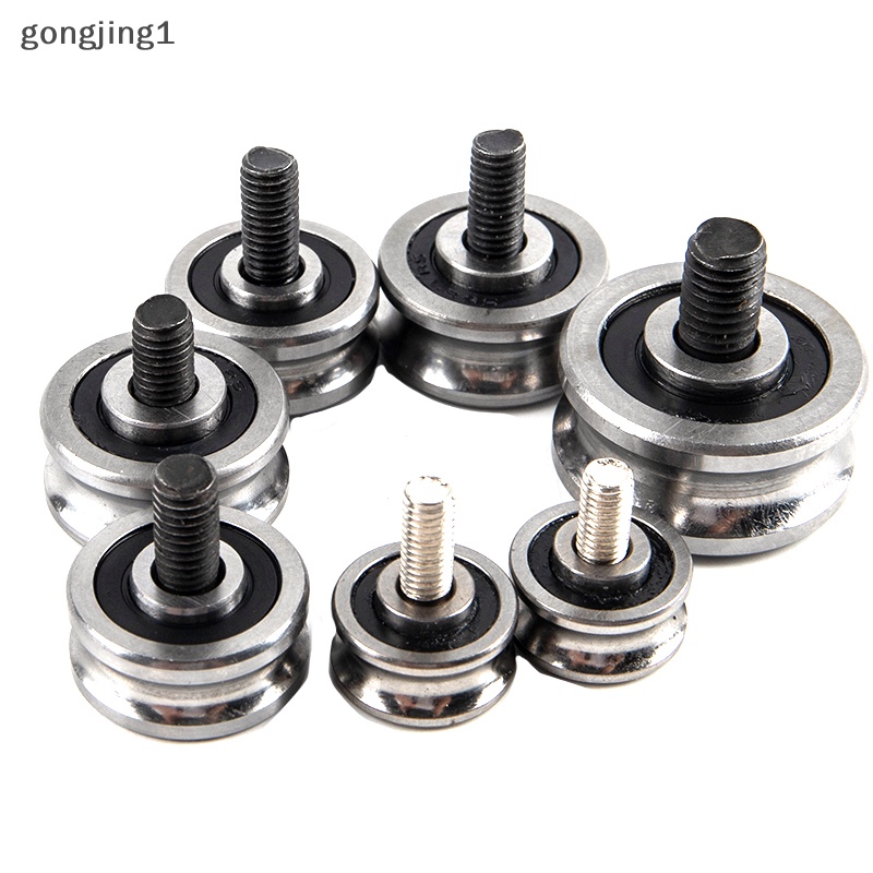 Ggg SG15 SG20 SG25 SG66+M5 M6 M8 Screw Steel Pulley Ball Bearings Track Guide Roller ID