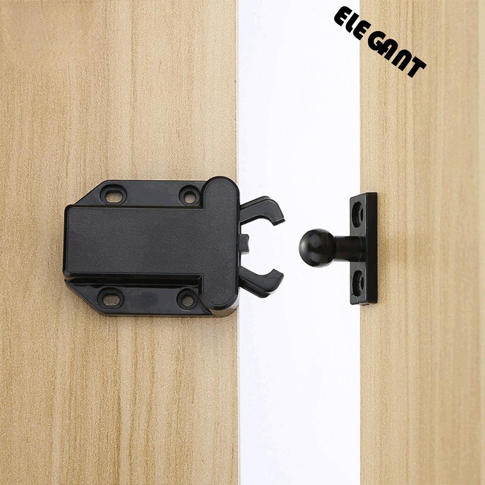 [Elegan] Kabinet Suction Lemari Perangkat Tak Terlihat Rebound Kabinet Catches Furniture Self-locking Door Suction