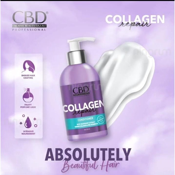 Ningrum - CBD Professional Series | Hair Treatment Keratin Pro | Color Shield | Collagen Repair | Shampoo / Conditioner / Hair Mask / Hair Vitamin Spray / Hair Serum / Hair Refining Lotion | Perawatan Rambut Hair Treatment Salon | 6901 | 6902 | 6903