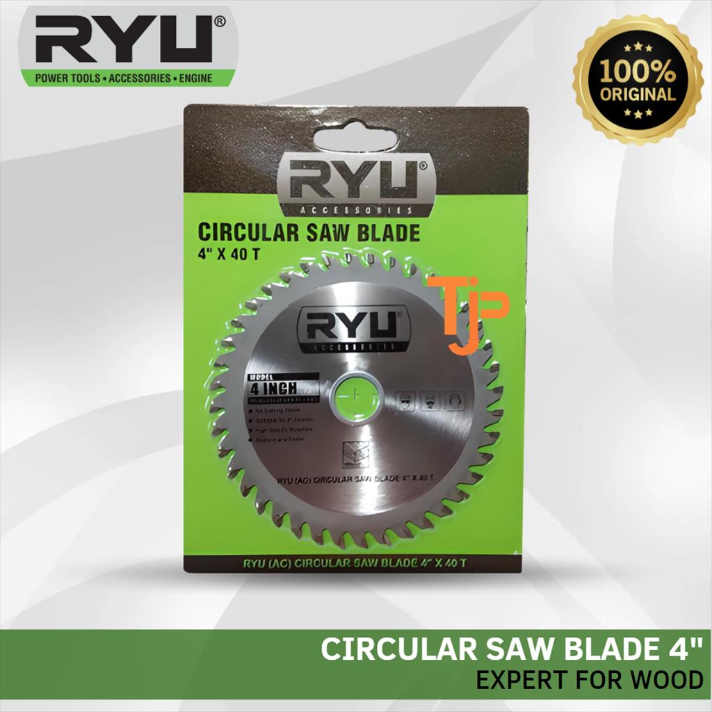 RYU CIRCULAR SAW BLADE 4&quot; - EXPERT FOR WOOD 40T