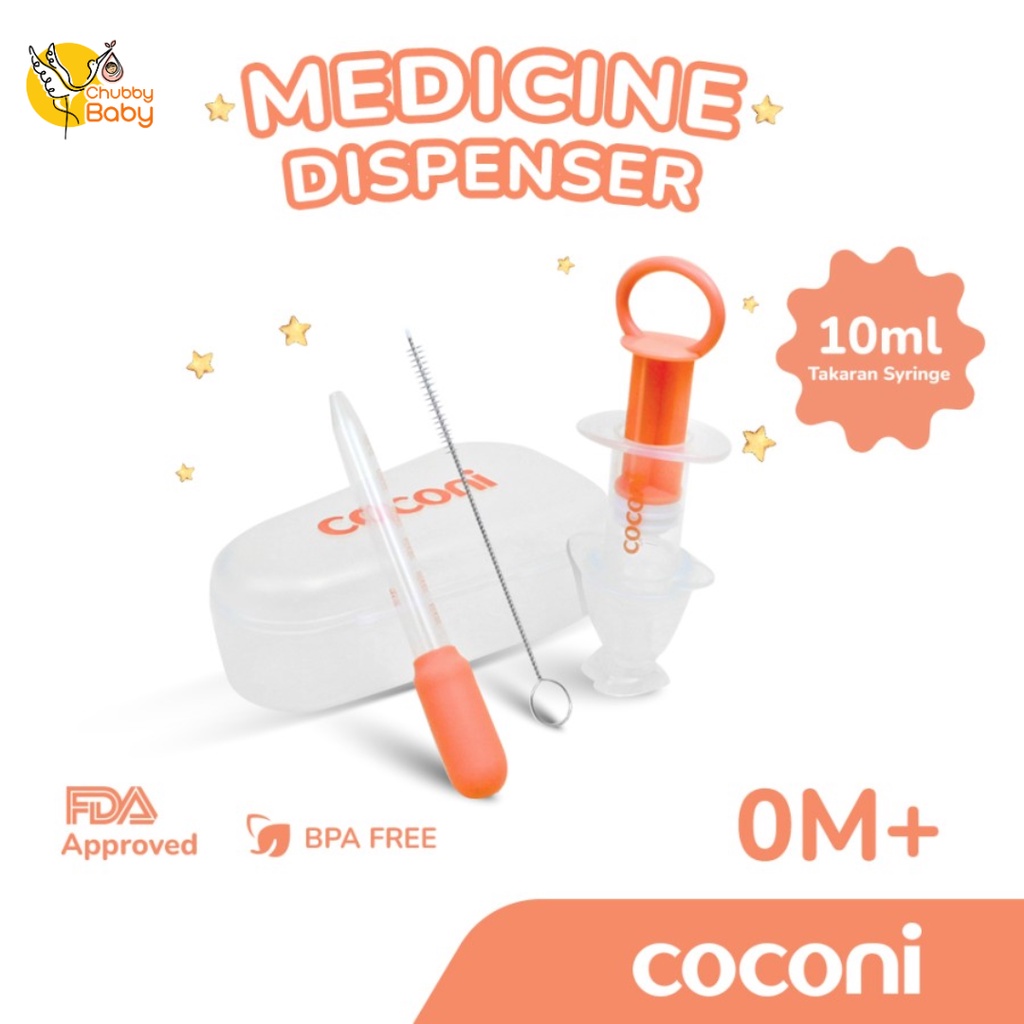 COCONI Medicine Feeding Set | Alat Bantu Minum Obat Anak