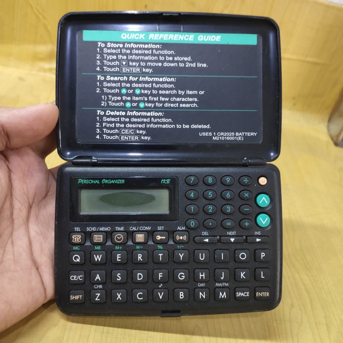 

Panasonic Personal Organizer 1KB Normal - Rare Vintage