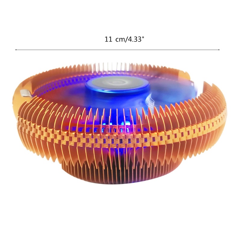Bt CPU Kecil Air Cooler Radiator Untuk LGA 775 1150 1155 1156 Atau1366 2011 Radiasi Panas Yang Bagus