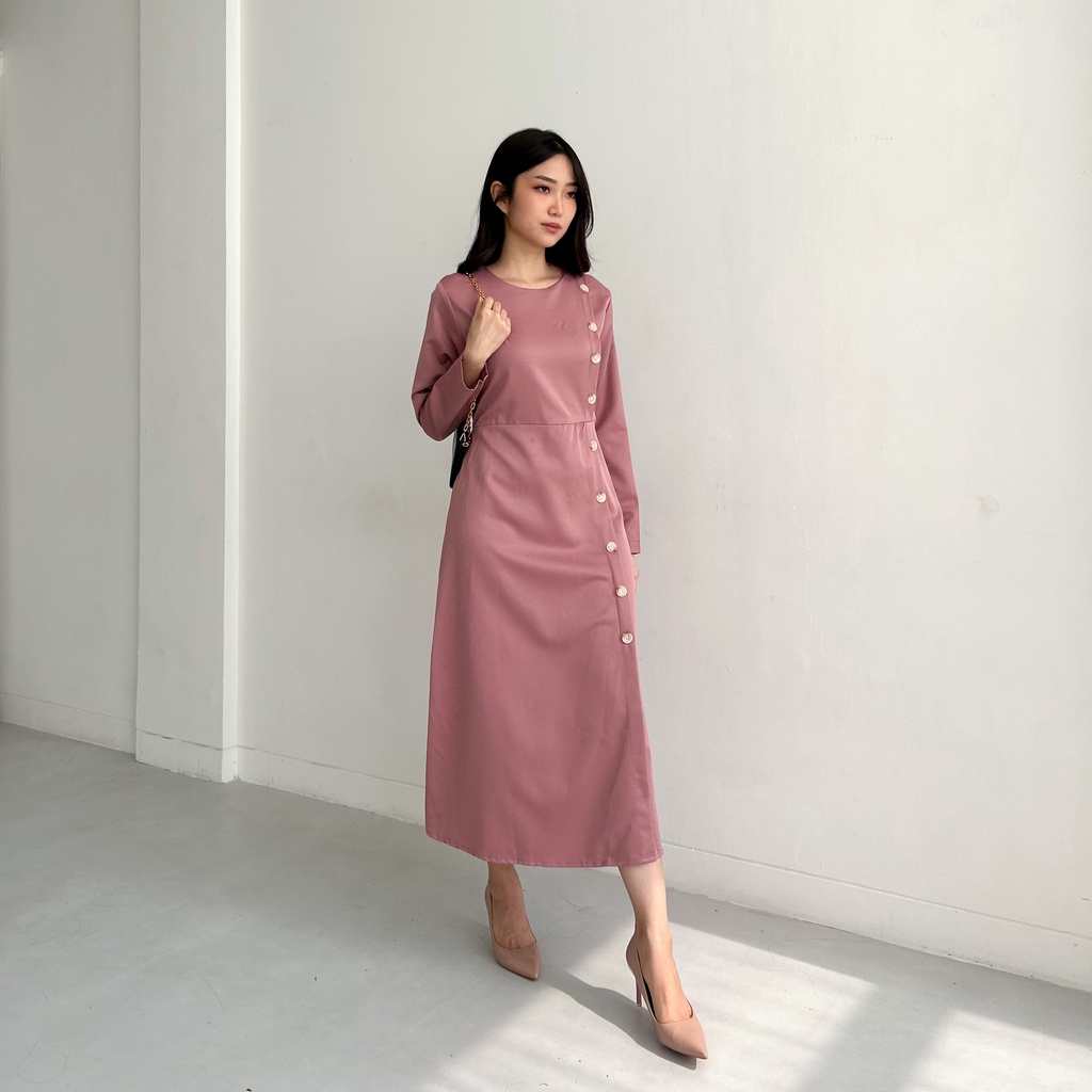 Beige Studio - Pixie Dress / Dress Lengan Panjang Wanita