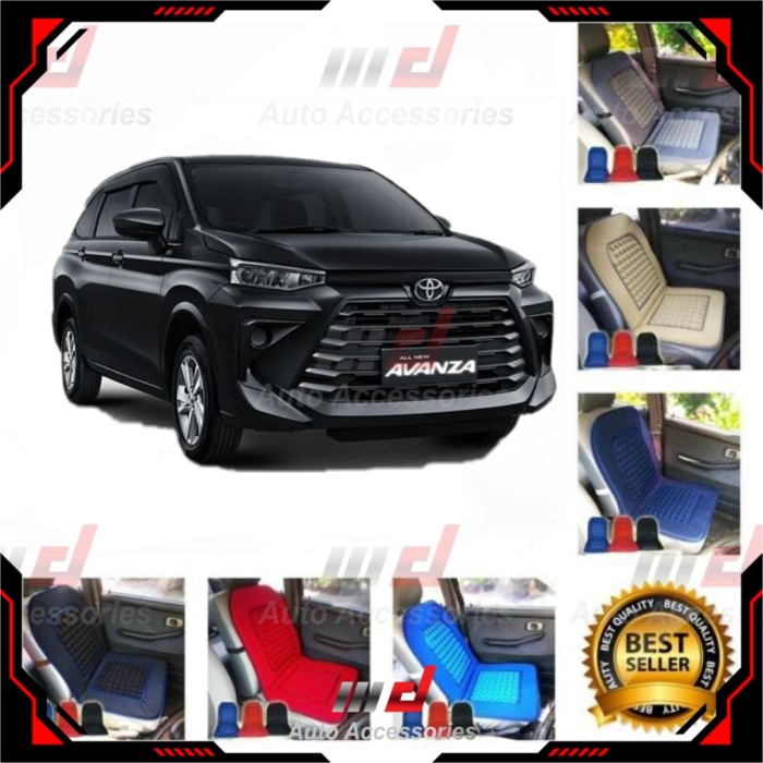 Sandaran Jok Mobil Avanza Veloz Universal Type R Alas jok Pijat