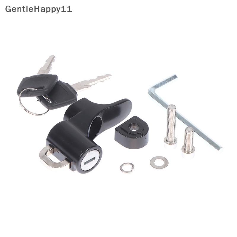 Gentlehappy Stang Kunci Helm Universal Motor 22-26mm Pengaman Anti Maling Motor id