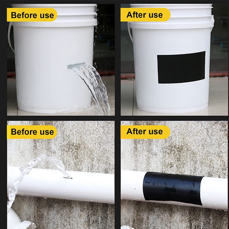 High Quality Tape Perbaikan Tahan Air Kuat/Pipa Air Quick Stop Leaks Patch Sticker/Lem Perbaikan Seal Serbaguna/Tape Fix Perekat Diri Untuk Pipa Tambal Lubang Retak