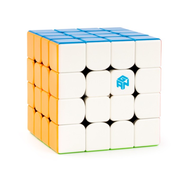 Rubik 4x4 Magnetik GAN 460M Stickerless - Rubik 4x4 Magnetic