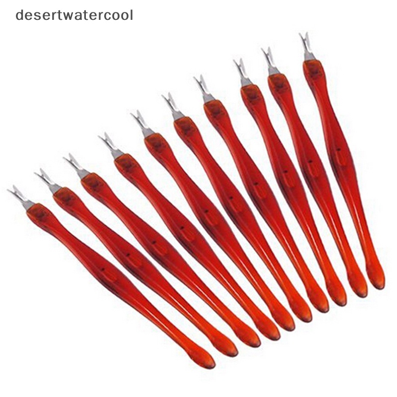 Deid 10pcs Cuticle Pusher Trimmer Pedicure Kuku Kaki Manicure Pedicure Nail Art Martijn