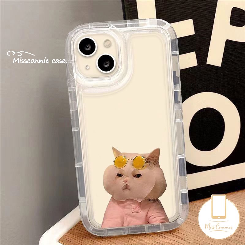 Masker Lucu Kartun Kucing Anjing Lucu Casing Ponsel Untuk Redmi 12C 10C 10A A1 9T 9 10 9A 9C NFC Redmi Note10 9 11 8 10 Pro Max 10s 11s POCO F4 Airbag Shockproof Soft Case