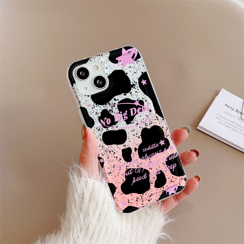 Casing Bintang Warna Hitam Pink Untuk Vivo Y11 Y12 Y15 Y17 Y12S Y12A Y20 Y20S Y21 Y21A Y21G Y21S Y33 Y33S Y33T Y3S Y90 Y91 Y91C Y91i Y95 Y70 Y1S V21 V255G X8 Lite Airbag Shockproof Cover