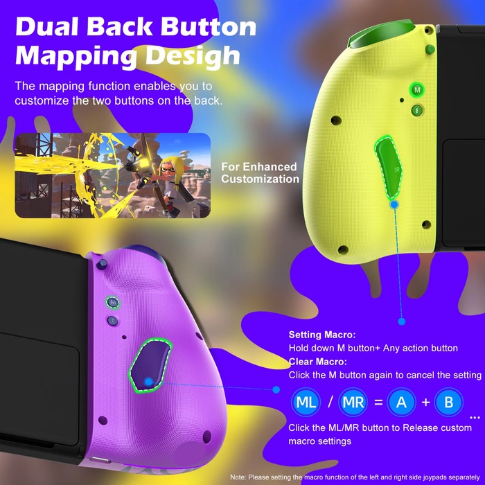 Switch Iine Elite Plus Joypad / Neptune Mechanical - Splatoon 3 Ed.