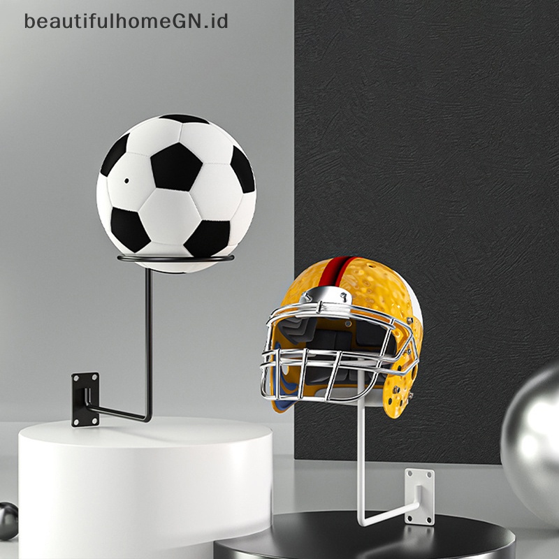 {Cantik} Tempat Cincin Display Bola Slatwall Rak Display Topi Kawat Baja Heavy Duty~