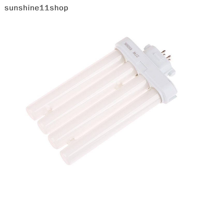 Sho 1Pc 27W AC220V-240V Empat Pin Lampu Neon Tabung Square s Light Tube N