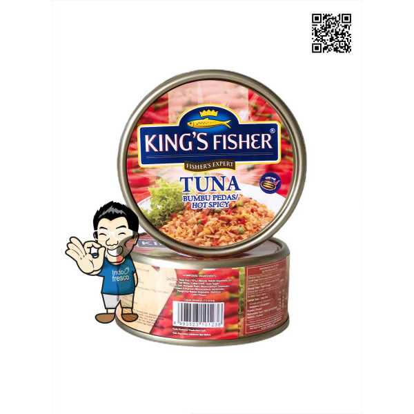 

Kings Fisher Tuna In Canned- Daging Tuna Kaleng 170 g